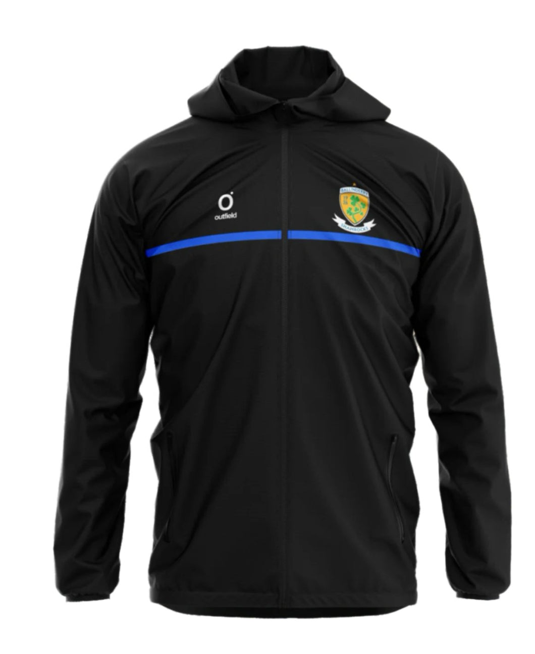 Ballinderry Shamrocks Hydro Shield Full Zip Hood